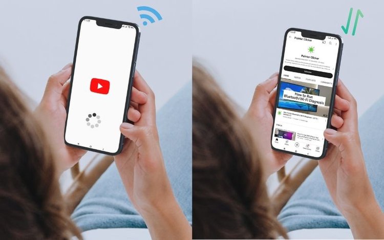 smartphone cannot connect to youtube app by wifi but access by mobile data