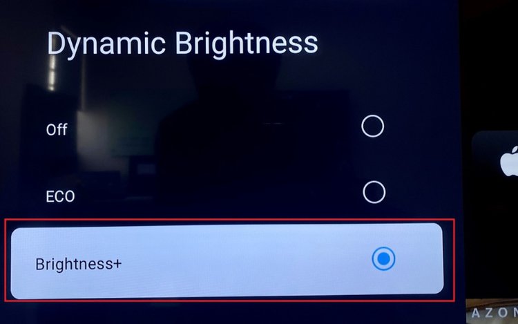switch to Brightness+ in Dynamic Brightness
