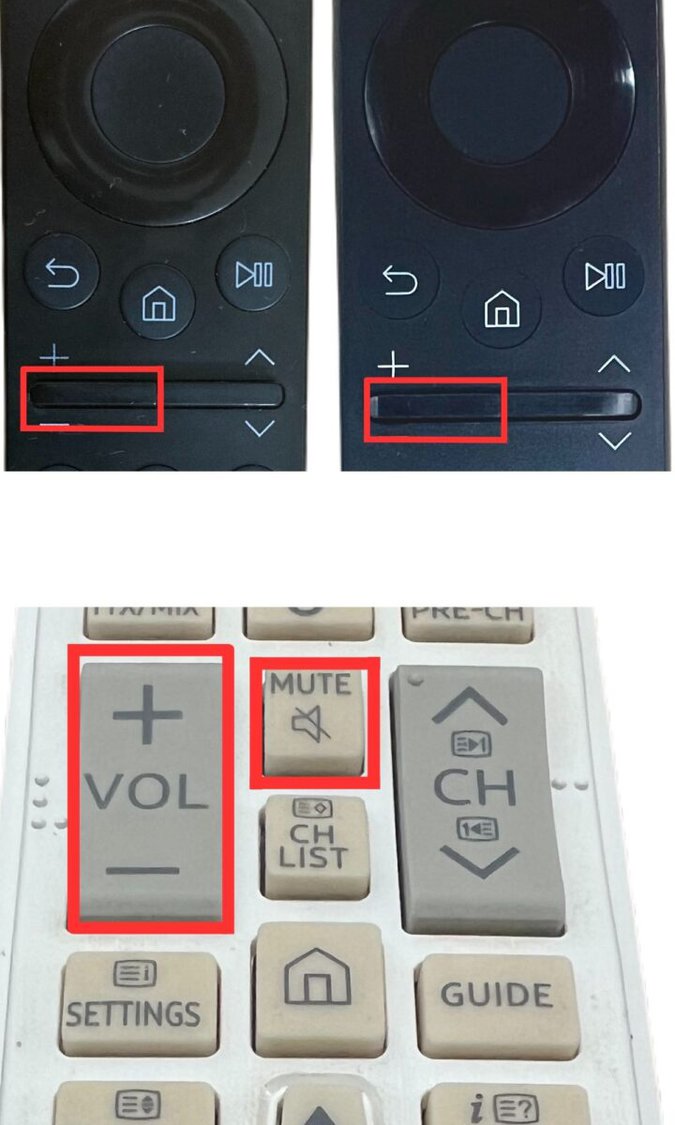 Volume Button On Samsung Smart Tv