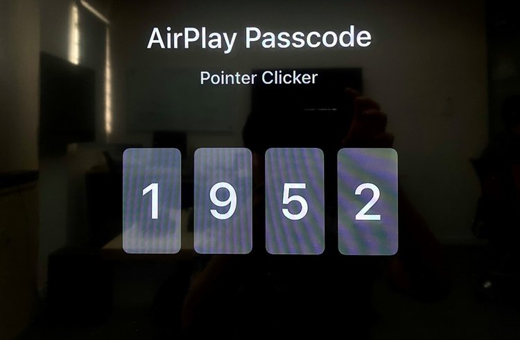 AirPlay passcode