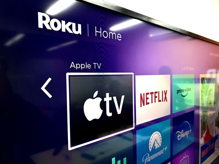 Apple tv channel on roku channel menu