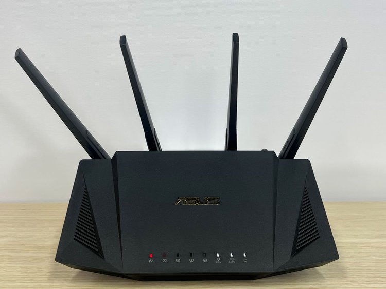 Asus router showing disconnecting from the internet