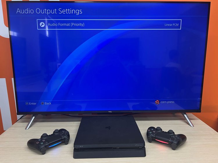 Audio output format on PS4 changes to Linear PCM