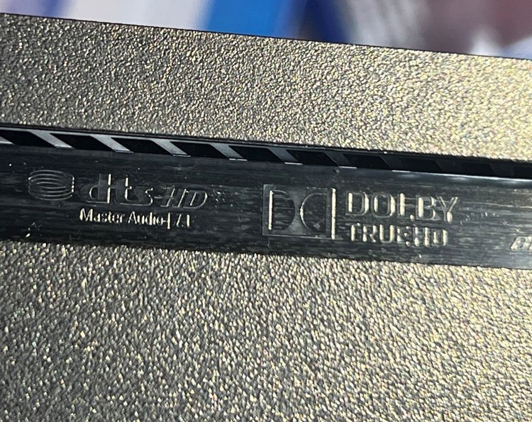 Dolby TrueHD and DTS Master Logos on PS4