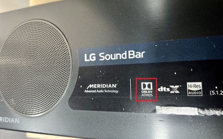 LG Sound Bar with Dolby Atmos