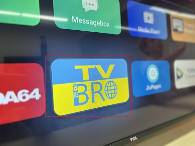 TV Bro web browser on TCL TV