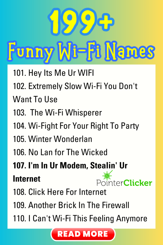 funny wi-fi names [101-110]