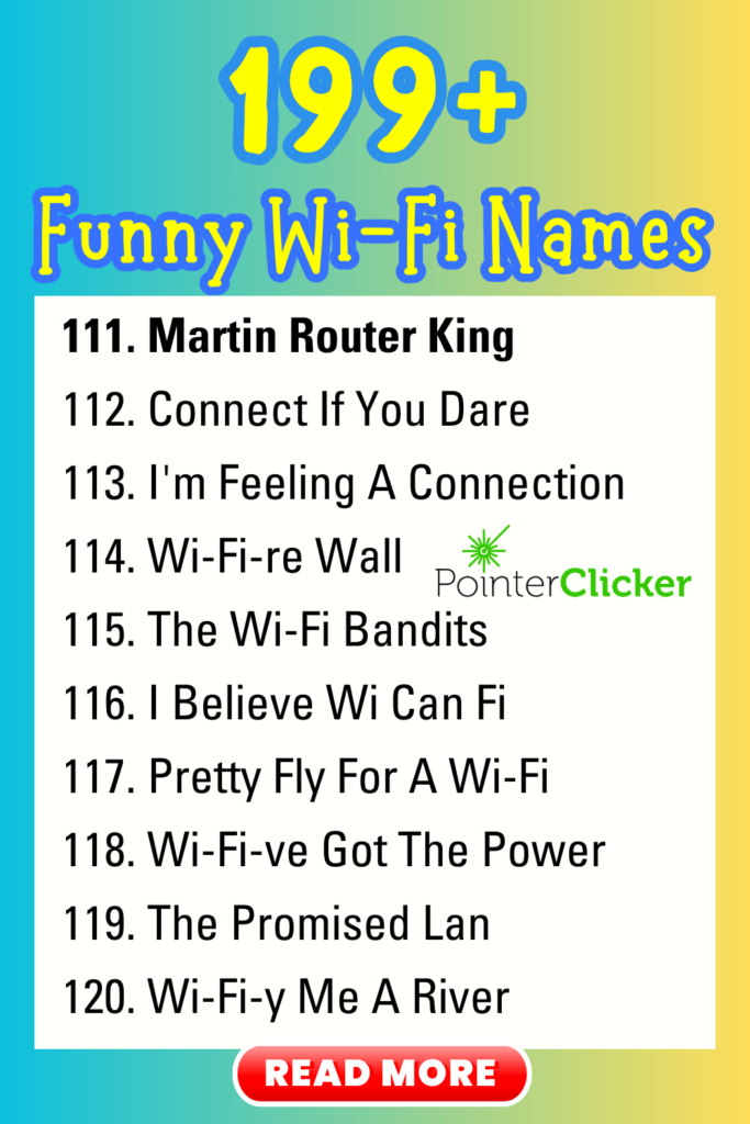 funny wi-fi names [110-120]