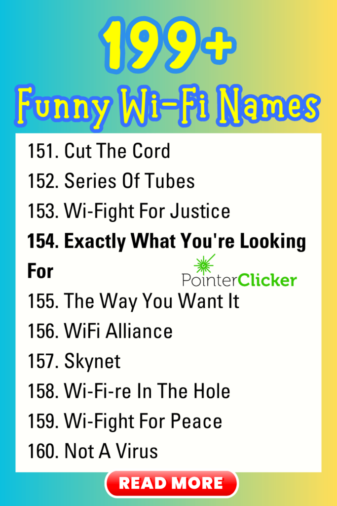 funny wi-fi names [151-160]