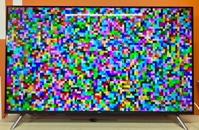 glitches on TCL TV