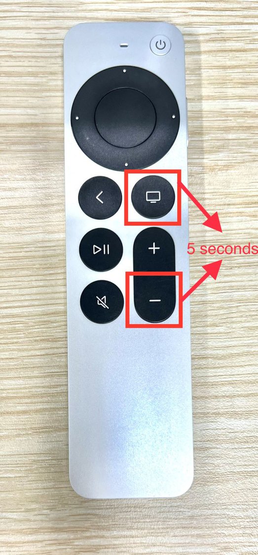 guide to reset your apple tv remote