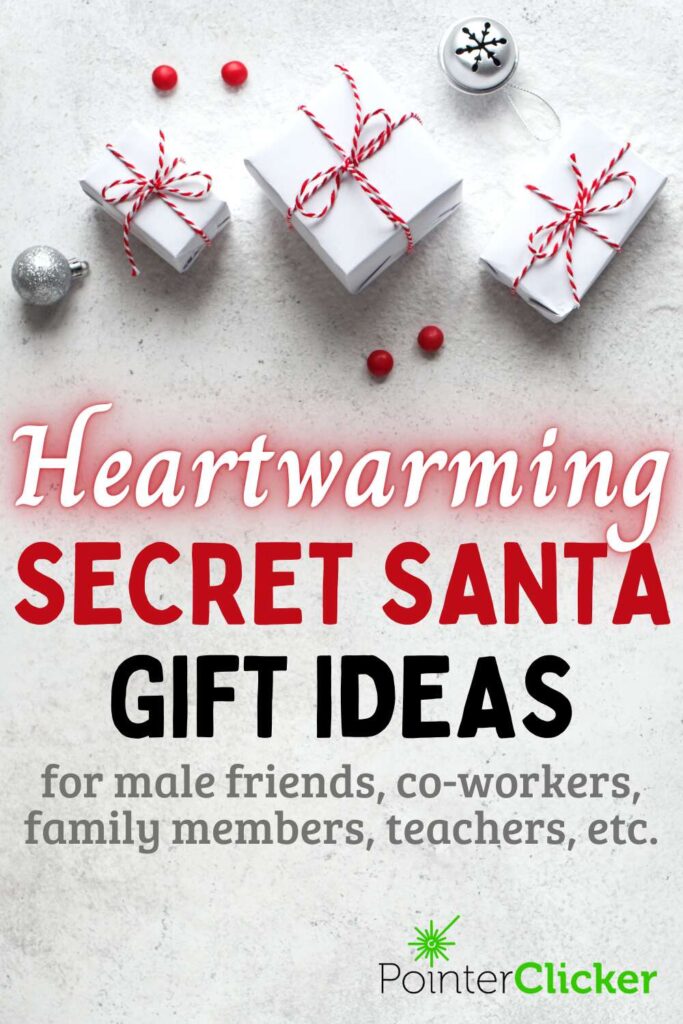 heartwarming secret santa gift ideas for your male friends, coworkers, family members, teachers, etc