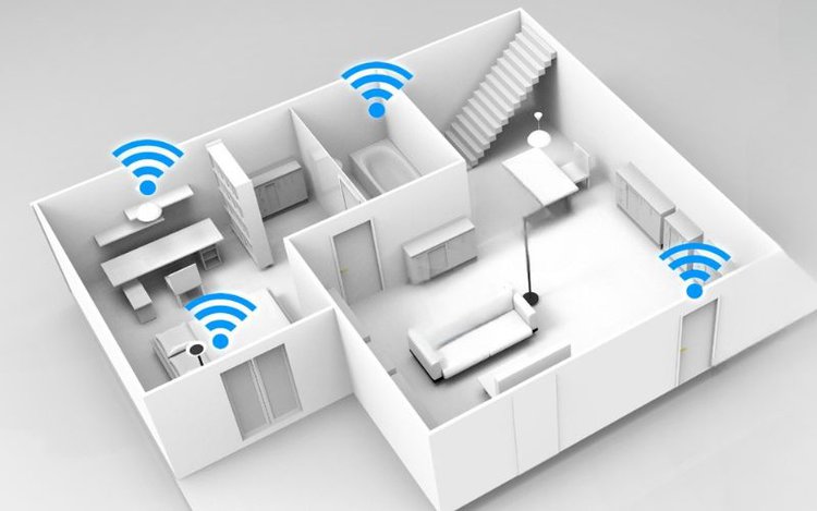using mesh wifi system in a small house