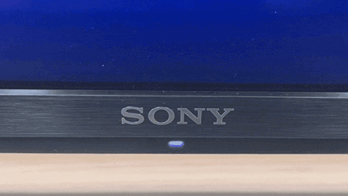 Sony TV flashes white