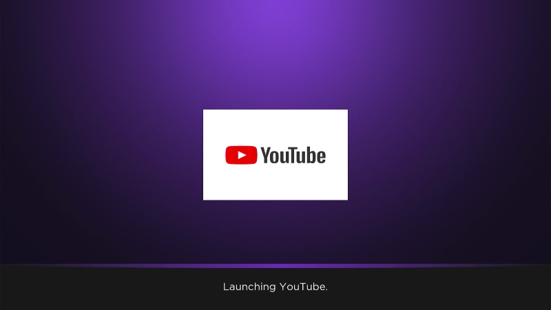 Roku opening Youtube
