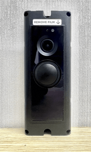 ring doorbell pro flashing white light on its top-half leds