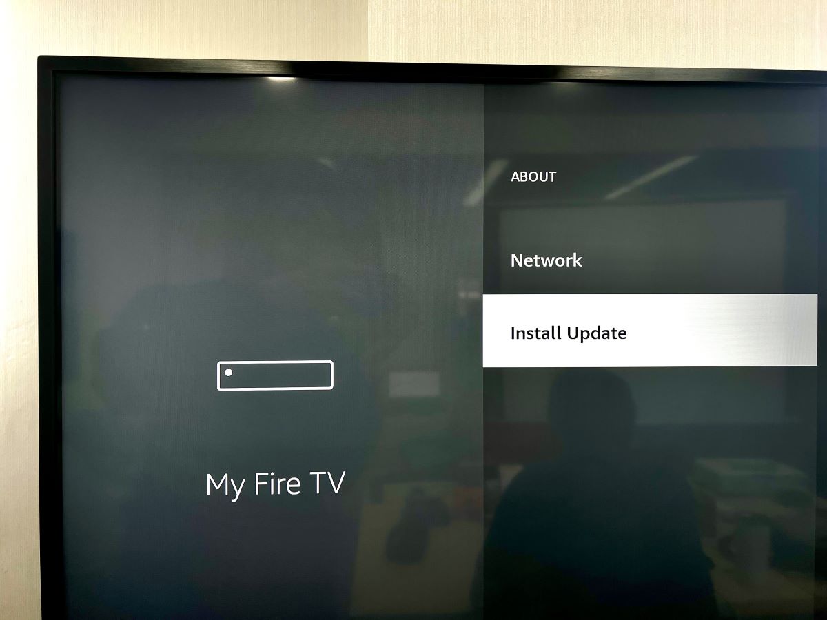 update fire tv stick software