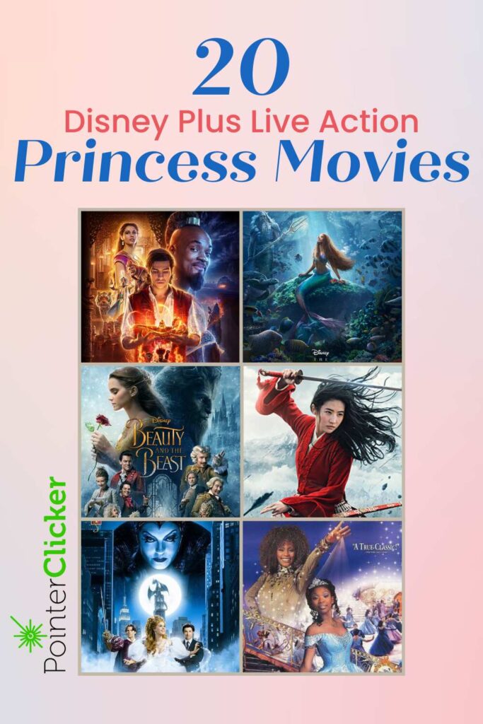 20 disney plus live action princess movies