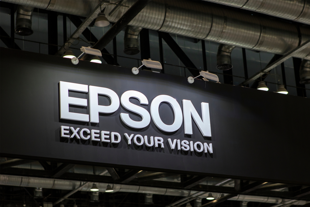 Epson brand in Beijing, China