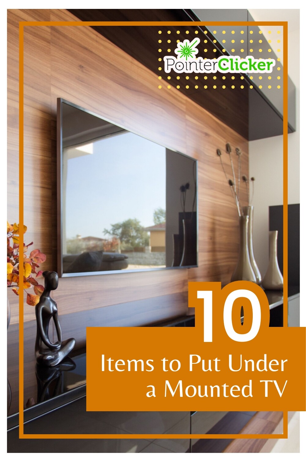 10 items to put under a mounted tv