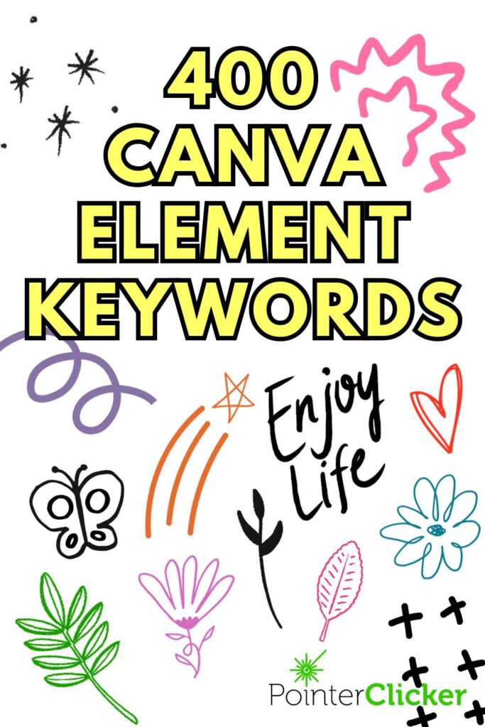 400 canva element keywords