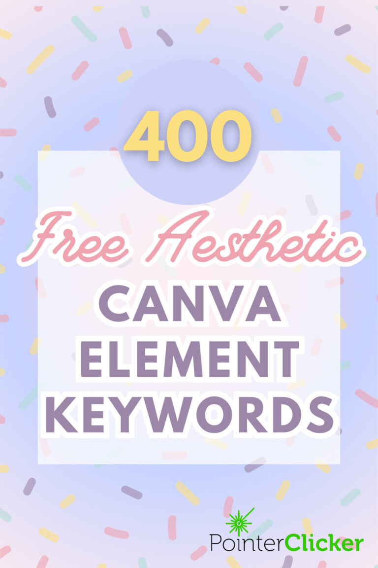 400+ Essential Canva Element Keywords to Elevate Your Designs