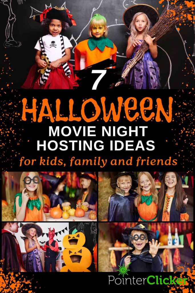 7 halloween movie night hosting ideas for kids, family and friends