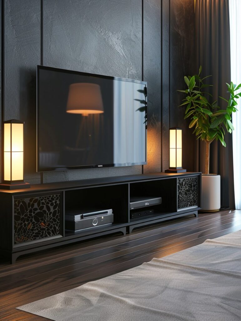 Floor Cabinet under a TV 7