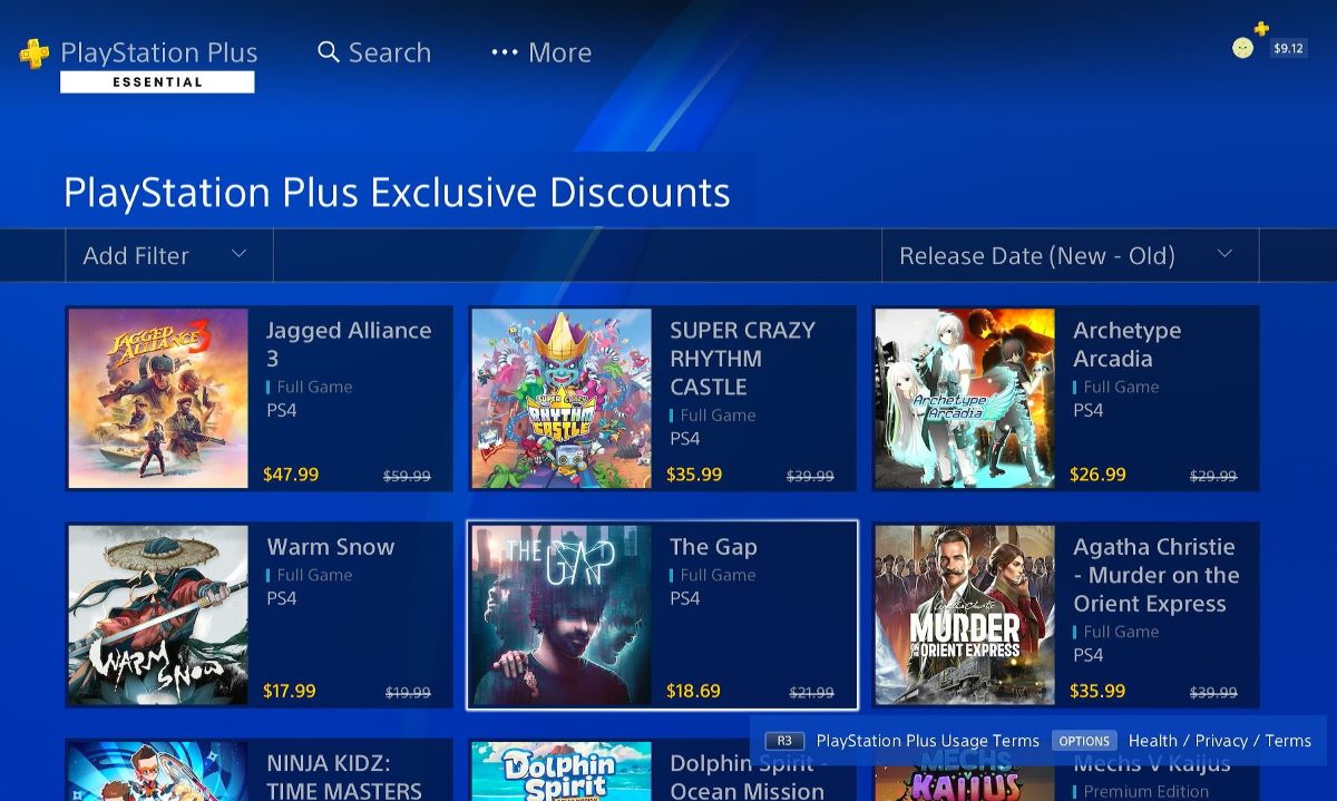 PlayStation Plus discount for PS Plus member