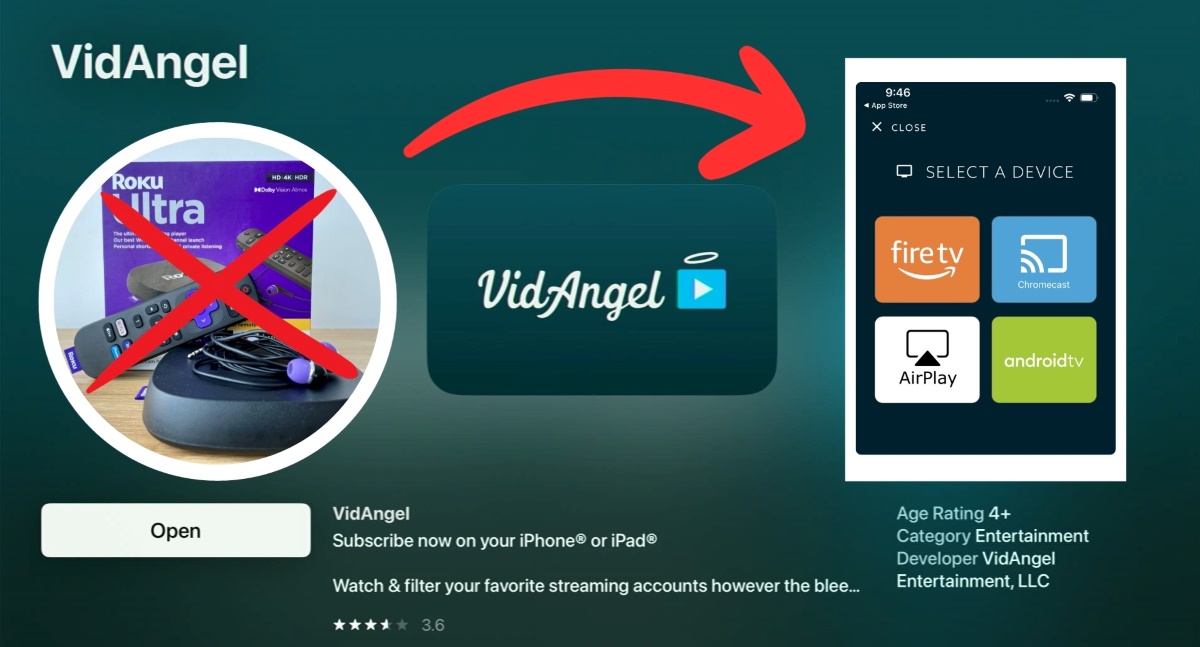 Roku Alternative Solutions for VidAngel