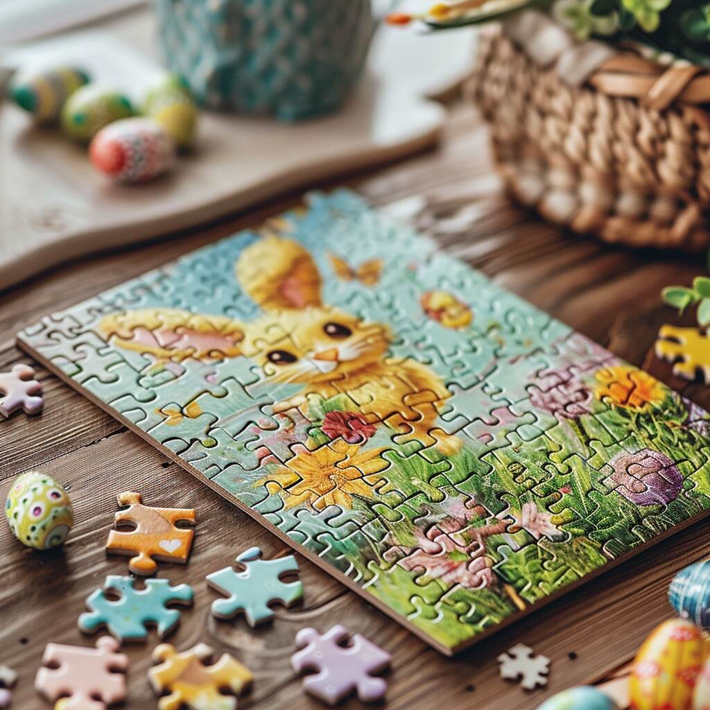 easter themed jigsaw puzzle - 2