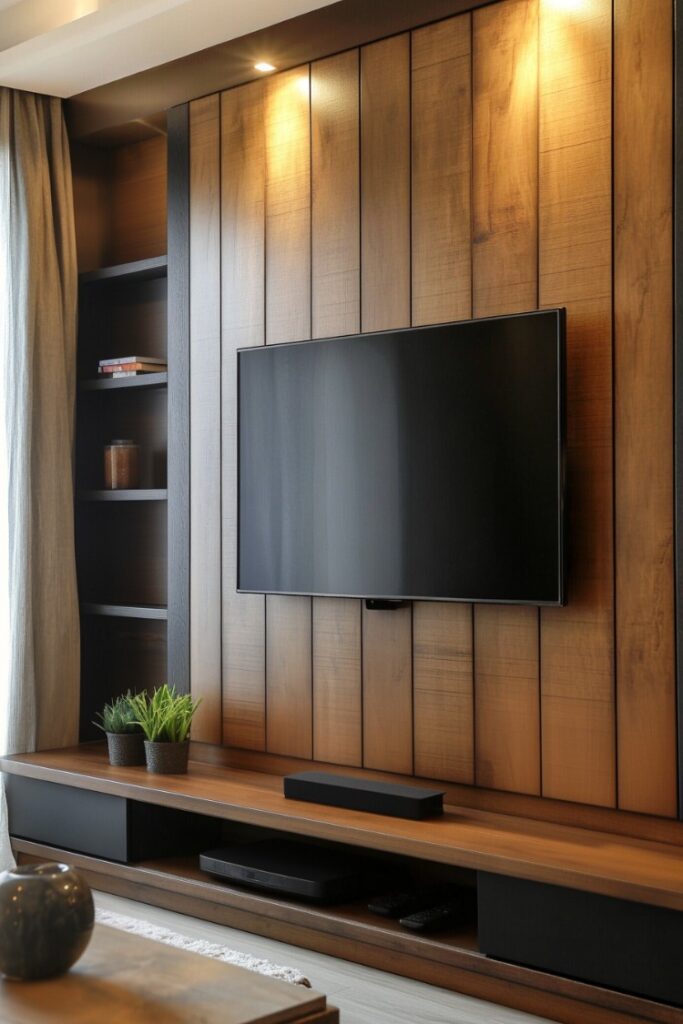 modern tv wall