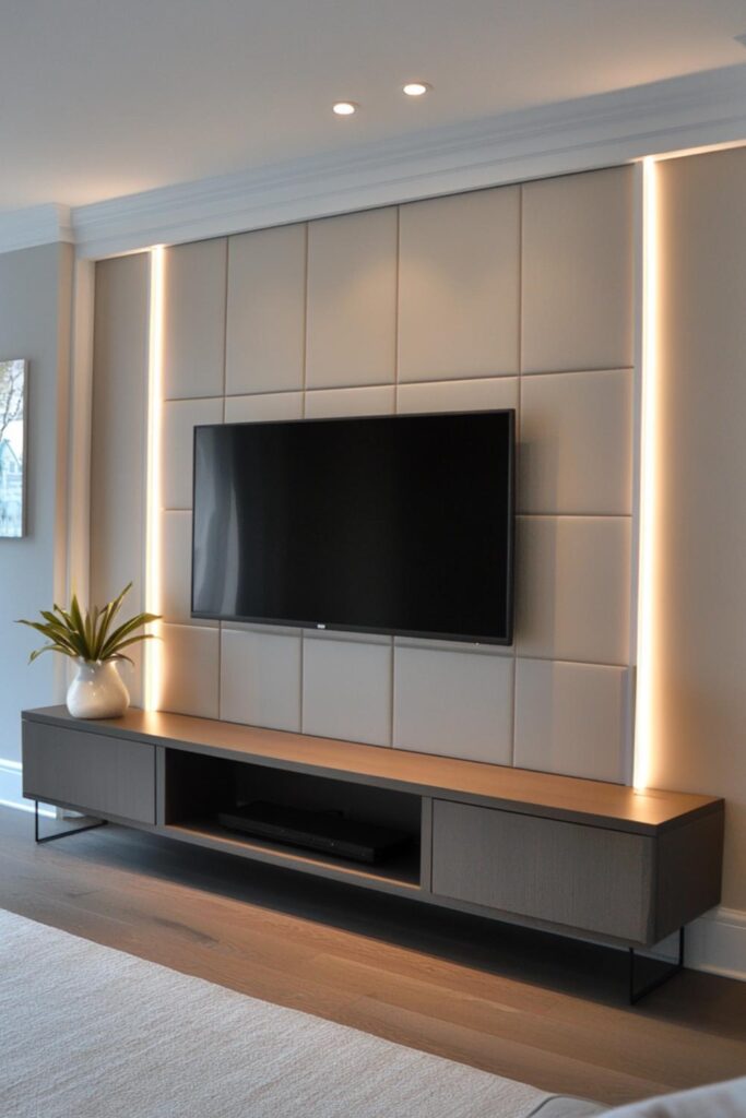 modern tv wall design