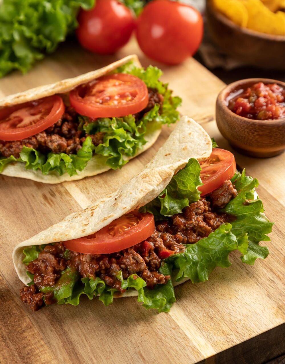 ground beef taco