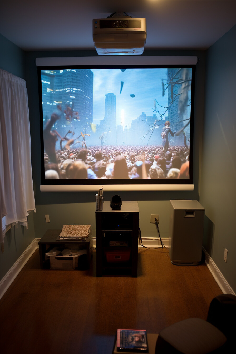 Budget Small Home Theater Room 2