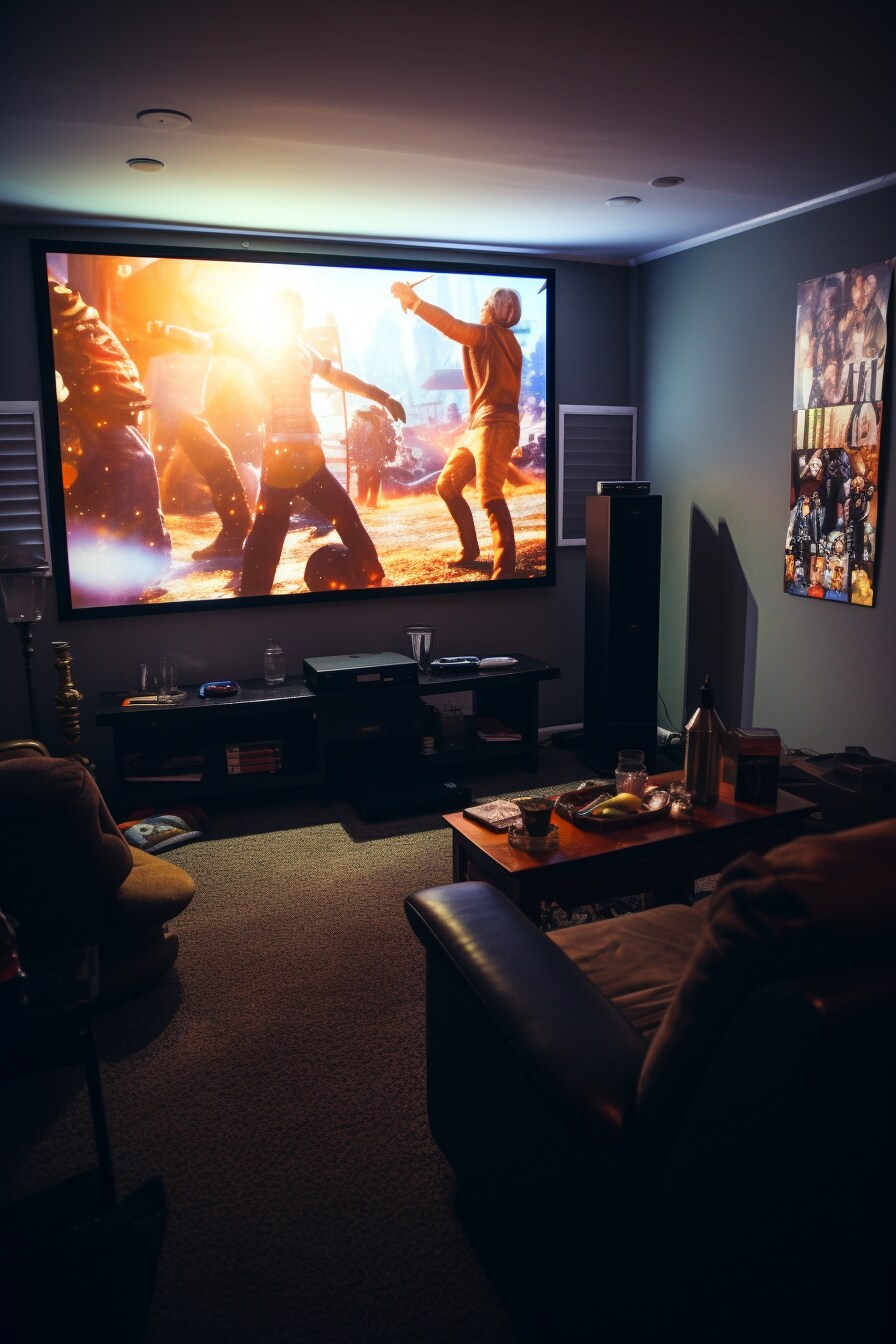 Budget Small Home Theater Room 3