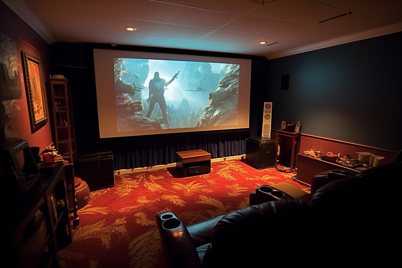Budget Small Home Theater Room 5