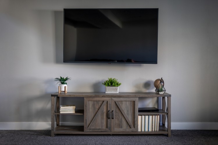Rustic TV stand