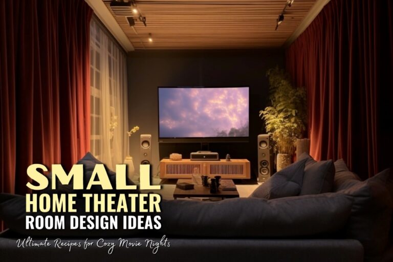 70 Small Home Theater Room Ideas for Cozy Movie Nights