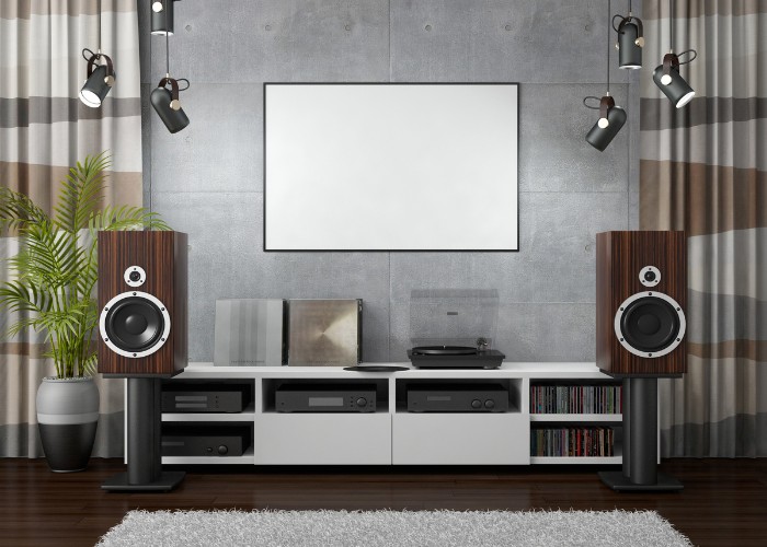 TV stand in the modern living room