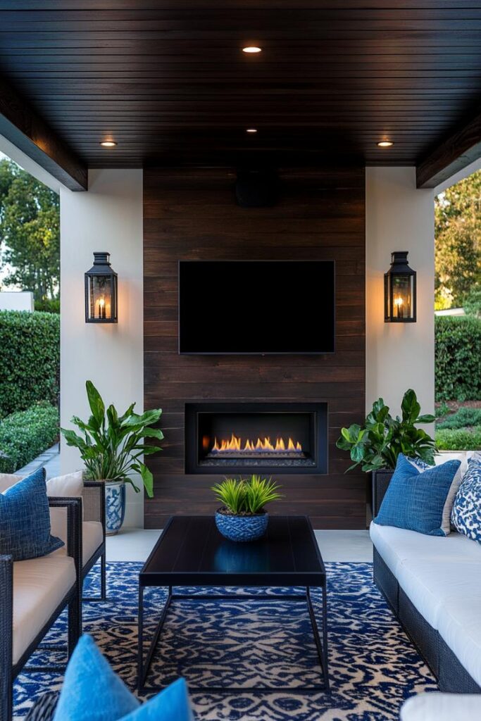 an outdoor tv idea