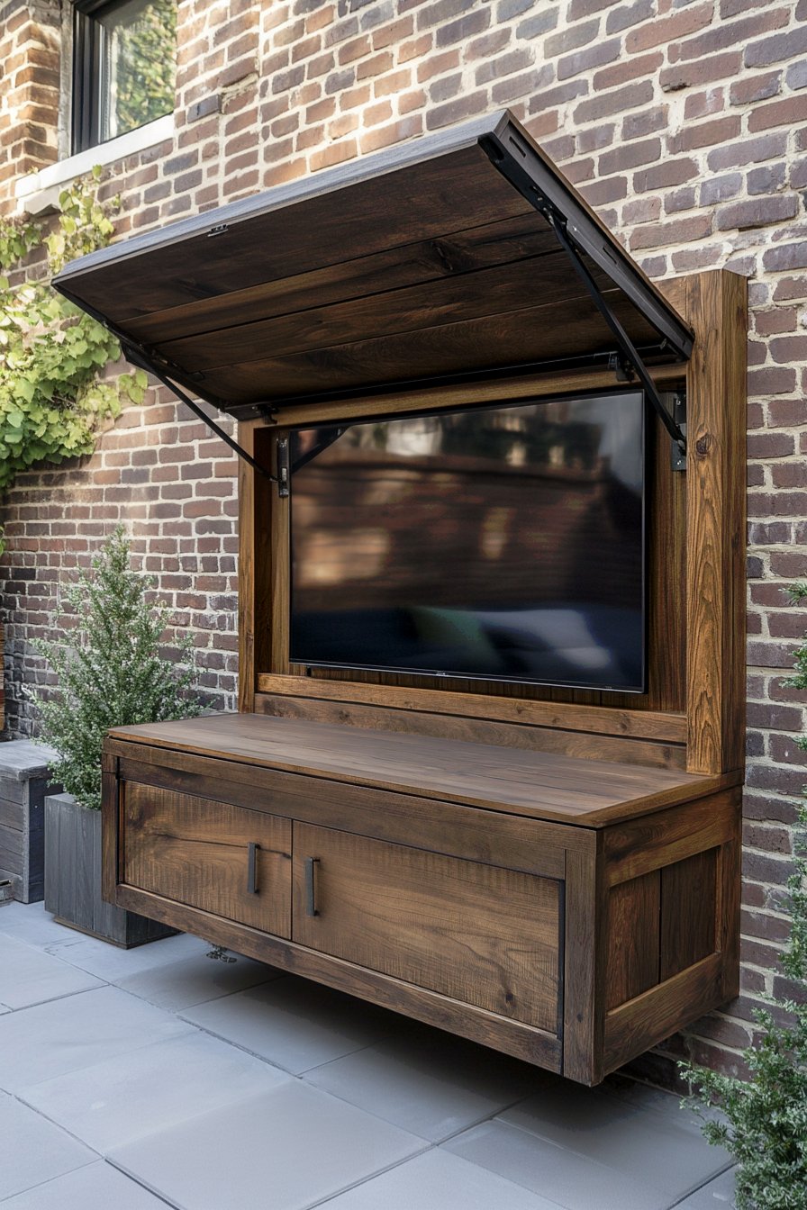 outdoor tv idea