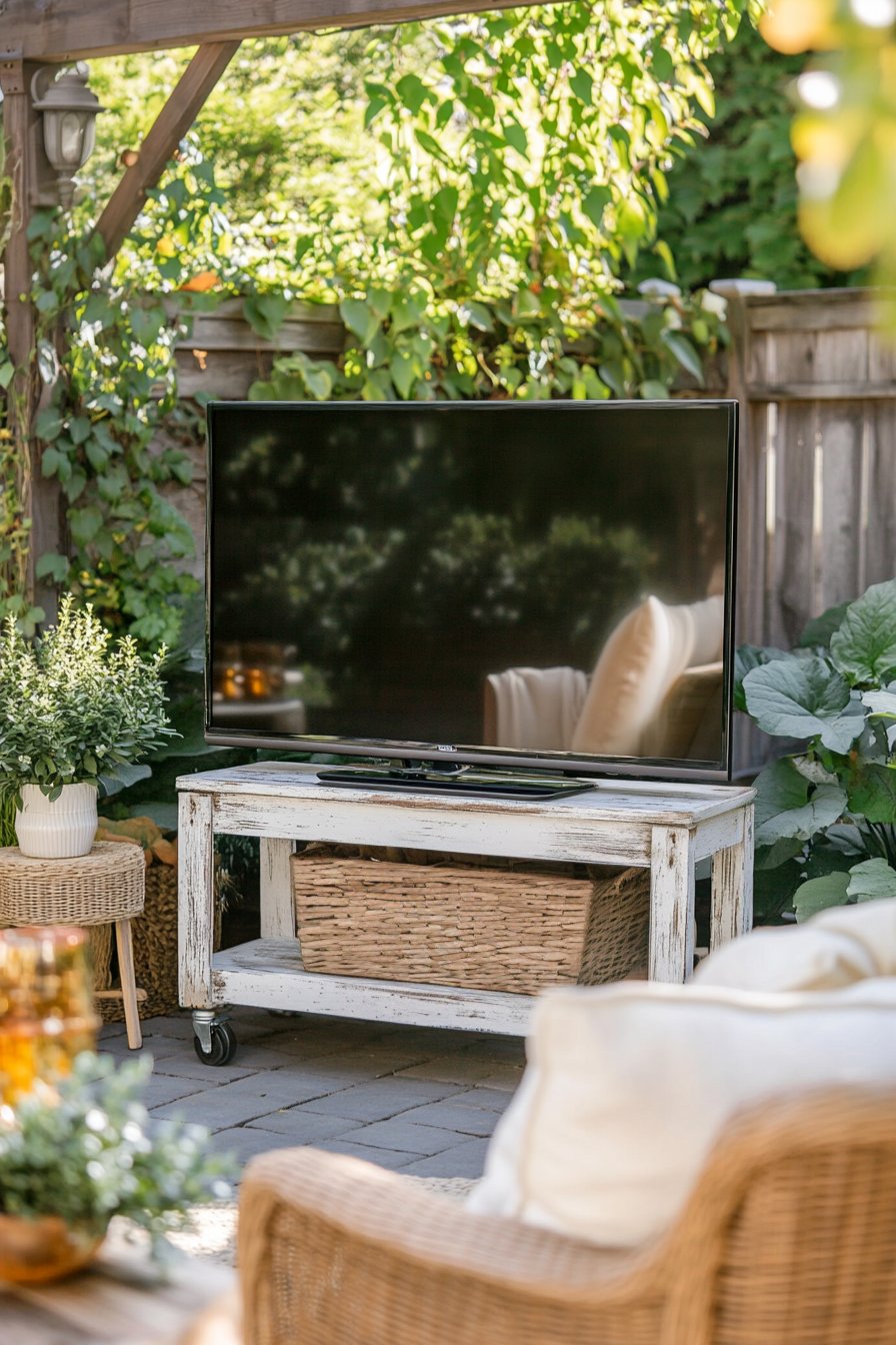 outdoor tv idea