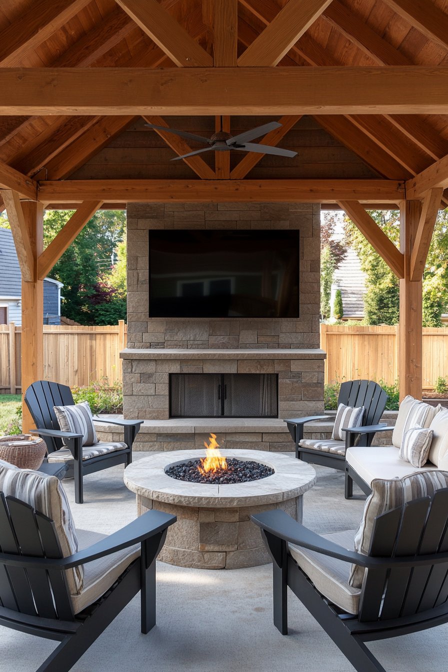 outdoor tv idea