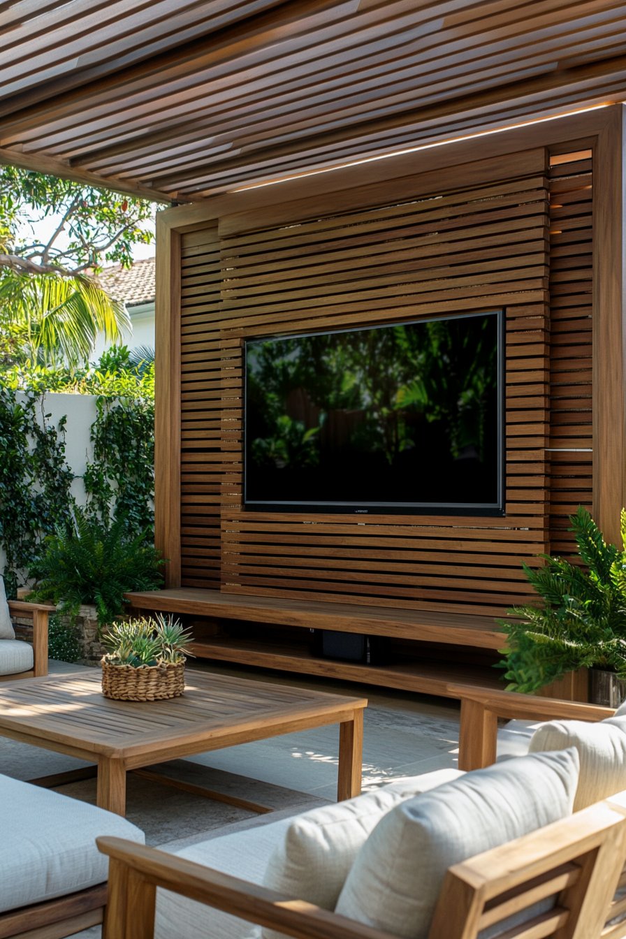 outdoor tv ideas