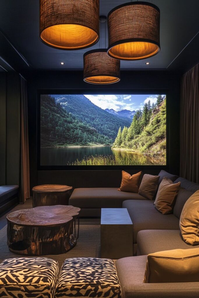 small theater room