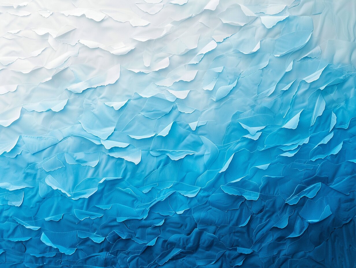Blue Horizontal Gradient Wallpaper 1