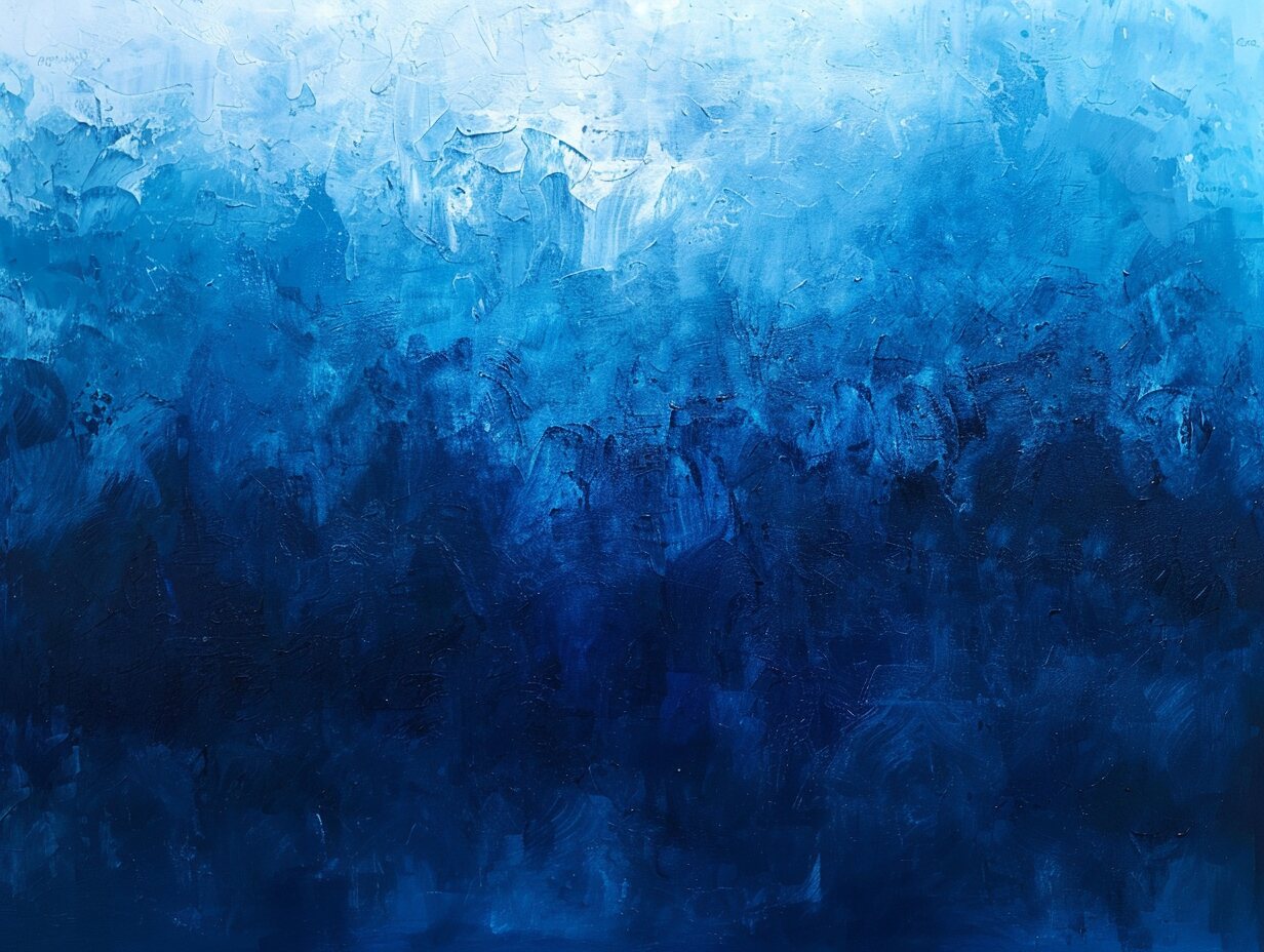 Blue Horizontal Gradient Wallpaper 2