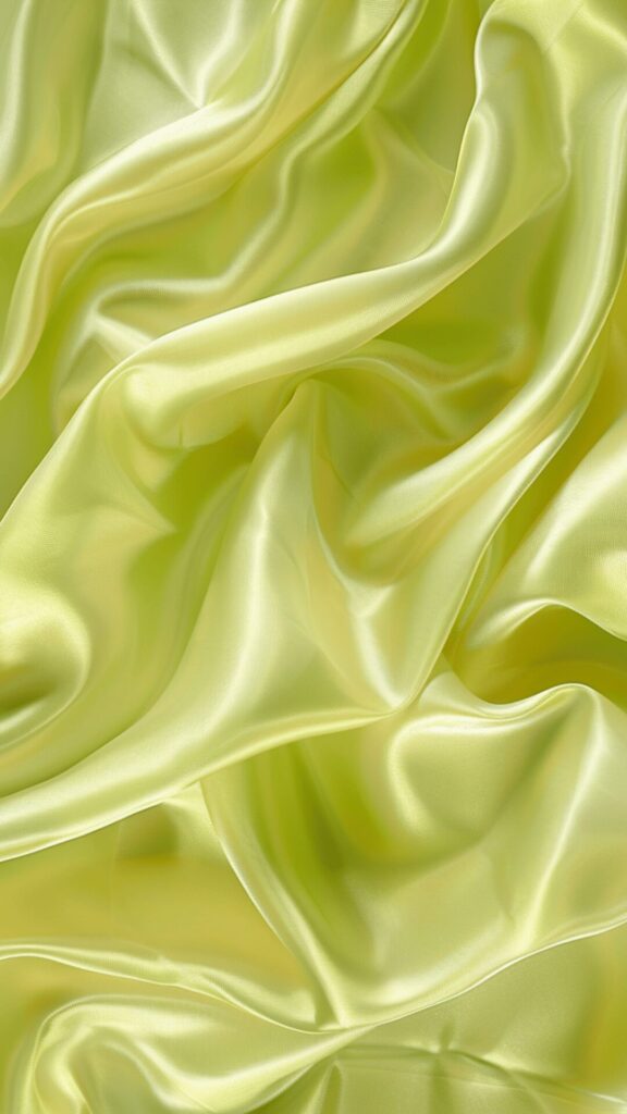 Green Silk Fabric