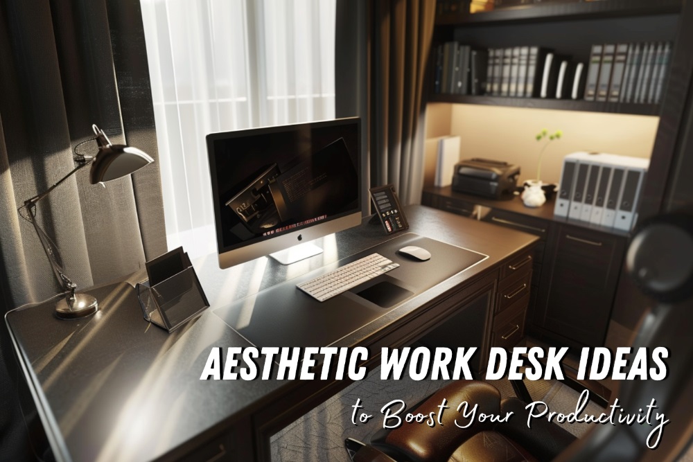 aesthetic work desk ideas to boost your productivity